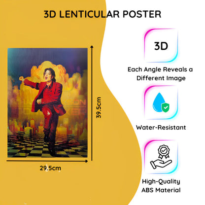 King of the Pop 3D Poster
